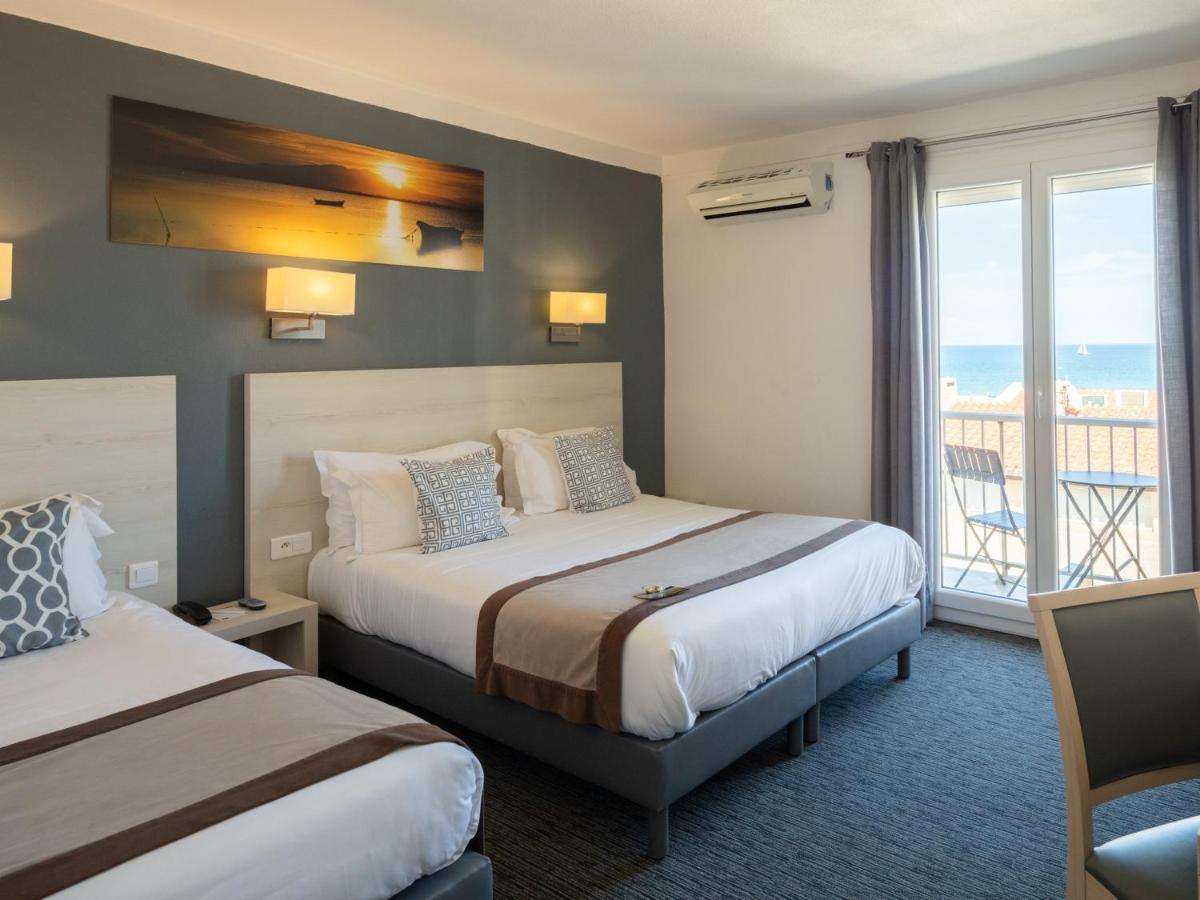 Le Regina Hotel Et Restaurant Canet-Plage Εξωτερικό φωτογραφία