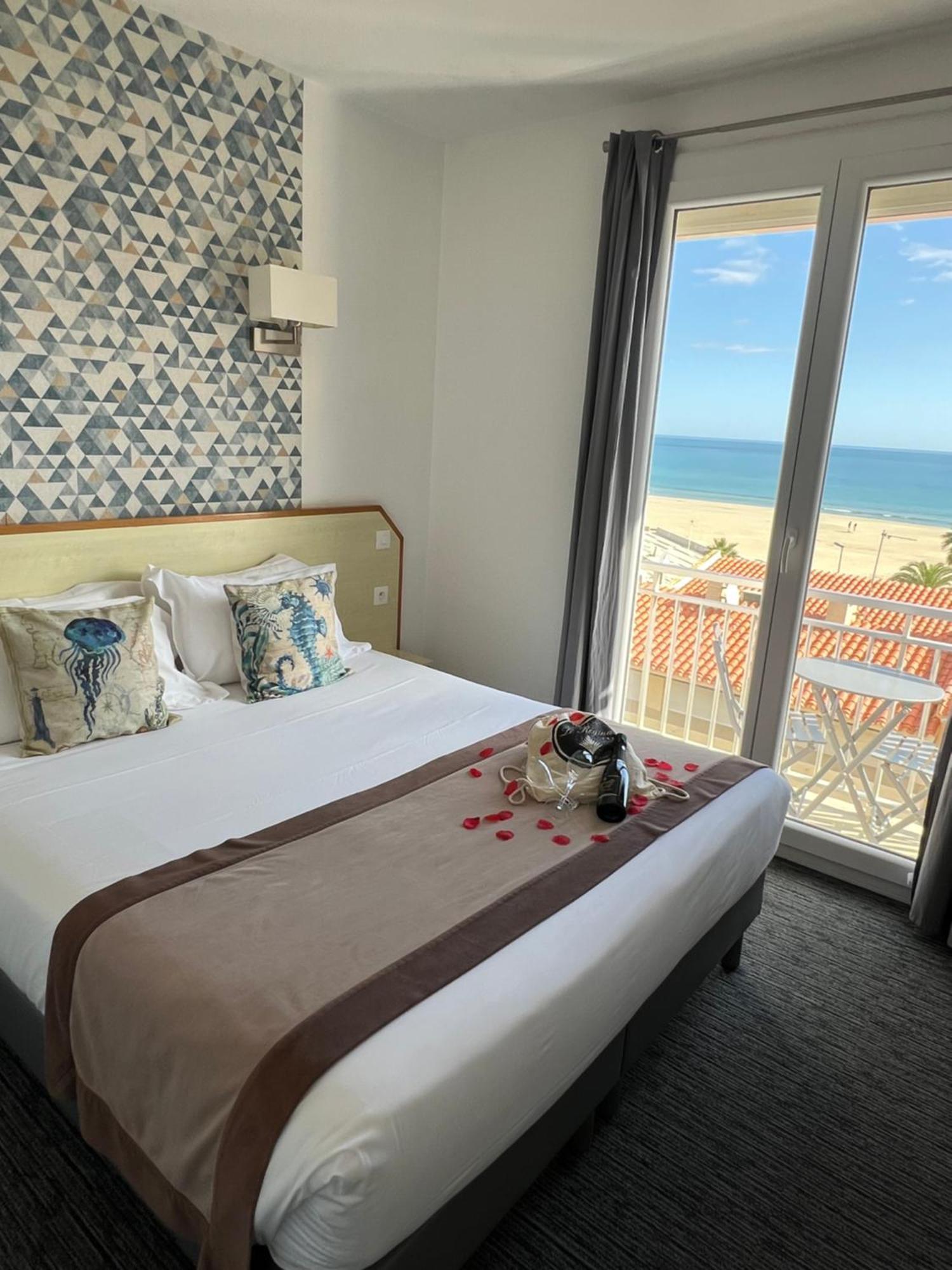 Le Regina Hotel Et Restaurant Canet-Plage Εξωτερικό φωτογραφία